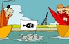 Cartoon: Opening Ceremony (small) by Amorim tagged paris,seine,river,olympic,games,2024