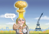 Cartoon: ATOMBOMBENWUT (small) by marian kamensky tagged marine,le,pen
