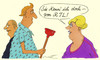 Cartoon: sender privat (small) by Andreas Prüstel tagged tv,fernsehen,privatsender,rtl,pömpel,bekanntheit,cartoon,karikatur,andreas,pruestel