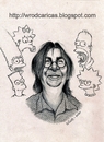 Cartoon: Matt Groening (small) by WROD tagged matt groening the simpsons futurama