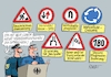 Cartoon: Verkehrt Verkehr (small) by RABE tagged merz,union,kanzler,fritze,koalition,spd,klingbeil,bundesregierung,rabe,ralf,böhme,cartoon,karikatur,pressezeichnung,farbcartoon,tagescartoon,trump,putin,krisen,tv,nachrichten,wehrpflicht,spahn,maskendeal,corona,stromsteuersenkung,aufschwung,konjunktur,pflegekostenzuzahlung,verkehrszeichen,polizei,verkehrsschilder