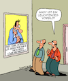 Cartoon: Leuchtendes Vorbild (small) by Karsten Schley tagged mitarbeiter,mitarbeiterinnen,arbeitnehmer,arbeitgeber,auszeichnungen,karriere,beweise,wirtschaft,business,politik,ruhm,vorbilder,gesellschaft