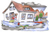 Cartoon: Unwetter (small) by HSB-Cartoon tagged unwetter,hochwasser,unwetterlage,überschwemmung,wetter,niederschlag,regen,regenguss,starkregen,hochwaserschutz,tauchpumpe,waser,wasserpumpe,eimer,wetterkapriolen,hausbesitzer,unwetterschaden,nässe,wasserschaden,flut,klima,klimandel