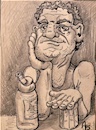 Cartoon: Genug! (small) by Back tagged genug,kontrolle,gewohnheit,alkoholismus,trinken,sauferei,trunksucht