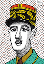 Cartoon: Le general de Gaulle (small) by Pascal Kirchmair tagged general charles de gaulle elysee politicien politiker politician homme politique republique france frankreich präsident president dibuix illustration drawing zeichnung pascal kirchmair cartoon caricature karikatur ilustracion dibujo desenho ink disegno ilustracao illustrazione illustratie dessin presse du jour art of the day tekening teckning cartum vineta comica vignetta caricatura portrait porträt portret retrato ritratto arte artwork kunst