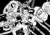 Cartoon: Muhammad Ali (small) by Pascal Kirchmair tagged muhammad,ali,cassius,marcellus,clay,jr,boxing,boxer,boxeur,boxeador,pugil,boxe,box,boxeo,boxare,pugilista,heavy,weight,champion,championship,the,greatest,of,all,time,goat,art,arte,kunst,sport,sports,deporte,manhattan,new,york,artist,illustration,drawing,zeichnung,pascal,kirchmair,cartoon,caricature,karikatur,ilustracion,dibujo,desenho,ink,disegno,ilustracao,illustrazione,illustratie,dessin,de,presse,du,jour,day,tekening,teckning,cartum,vineta,comica,vignetta,caricatura,portrait,porträt,portret,retrato,ritratto,actor,acting,schauspieler,schwarz