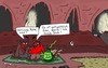 Cartoon: In der Hölle (small) by Leichnam tagged hölle,liebe,hass,picknick,verknallt,schmachtend,speis,und,trank,dämonen,teufel,antigöttlich,mann,frau,beziehung,ruhe,höllisch,garm,gift,feuer