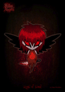 Cartoon: fallen angels - angel of blood (small) by volkertoons tagged engel angel angels