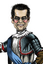 Cartoon: Guttenberg (small) by Anitschka tagged guttenberg,von,verteidigungsminister,adel,glamour