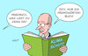 Cartoon: Buch mit sieben Siegeln (small) by Erl tagged politik,hitze,klima,klimawandel,erderwärmung,klimaschutz,fremdwort,friedrich,merz,bundeskanzler,karikatur,erl