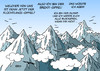 Cartoon: EU-Gipfel (small) by Erl tagged eu,gipfel,flüchtlinge,grenzen,brexit,großbritannien,austritt,extrawurst,griechenland,drohung,blockade,berge,olymp,geier,karikatur,erl