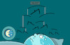Cartoon: Nahost-Mobile (small) by Erl tagged politik,terror,überfall,angriff,mord,geiselnahme,hamas,israel,nahost,eskalation,krieg,bodenoffensive,gaza,mobile,sense,erde,welt,schlaf,alptraum,mond,nachtlicht,karikatur,erl
