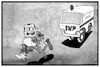 Cartoon: Erdogan und der IWF (small) by Kostas Koufogiorgos tagged karikatur,koufogiorgos,illustration,cartoon,iwf,erdogan,tuerkei,lira,krise,währungsfonds,wirtschaft,rettung,hilfe,patient