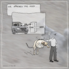 Cartoon: wir sprechen uns noch (small) by kika tagged auto,parken,parkhaus,hund,hundesport,agility